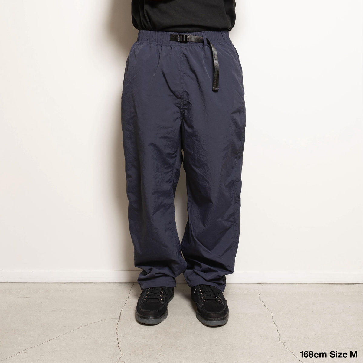 Taslan Nylon Desk Work Pants - Navy