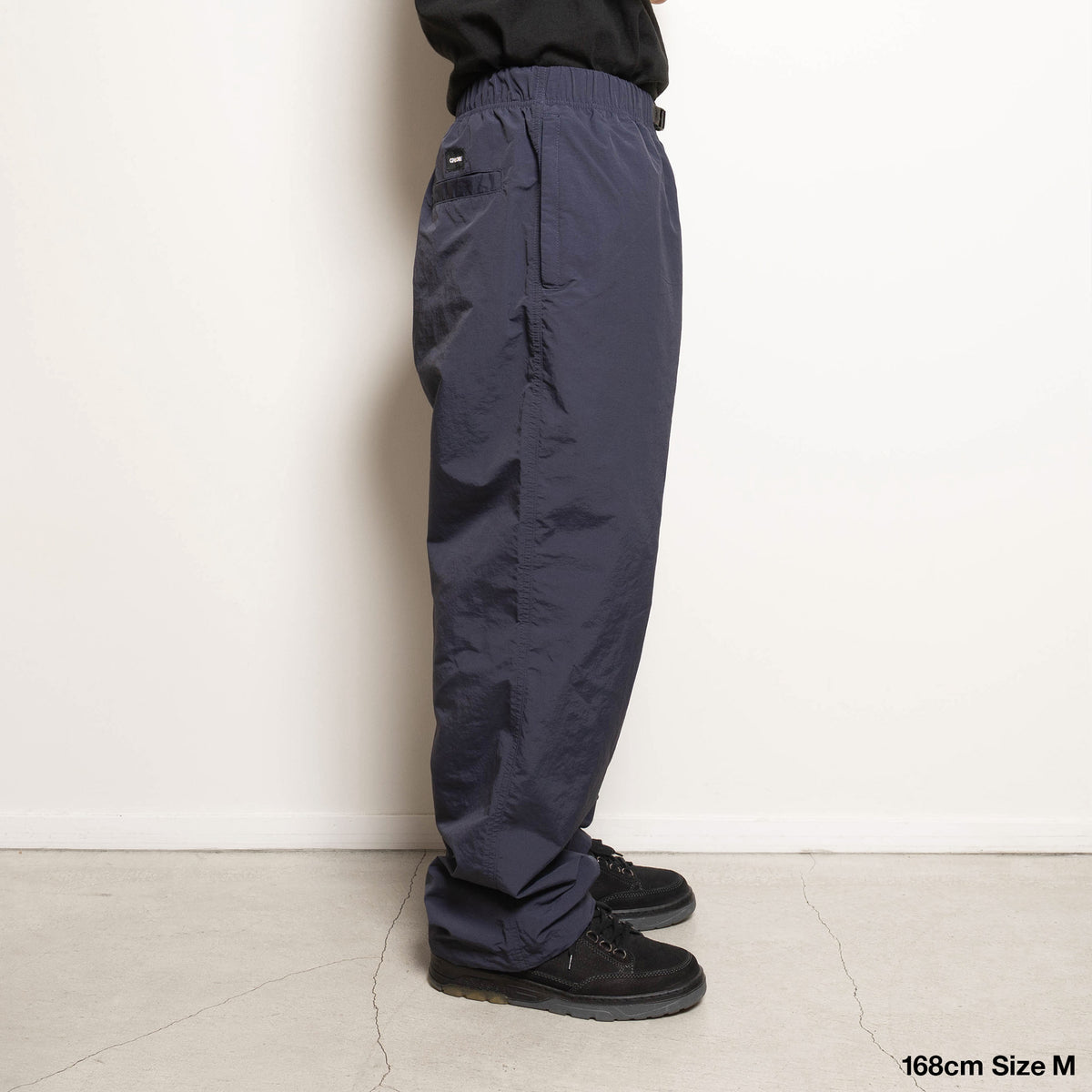 Taslan Nylon Desk Work Pants - Navy