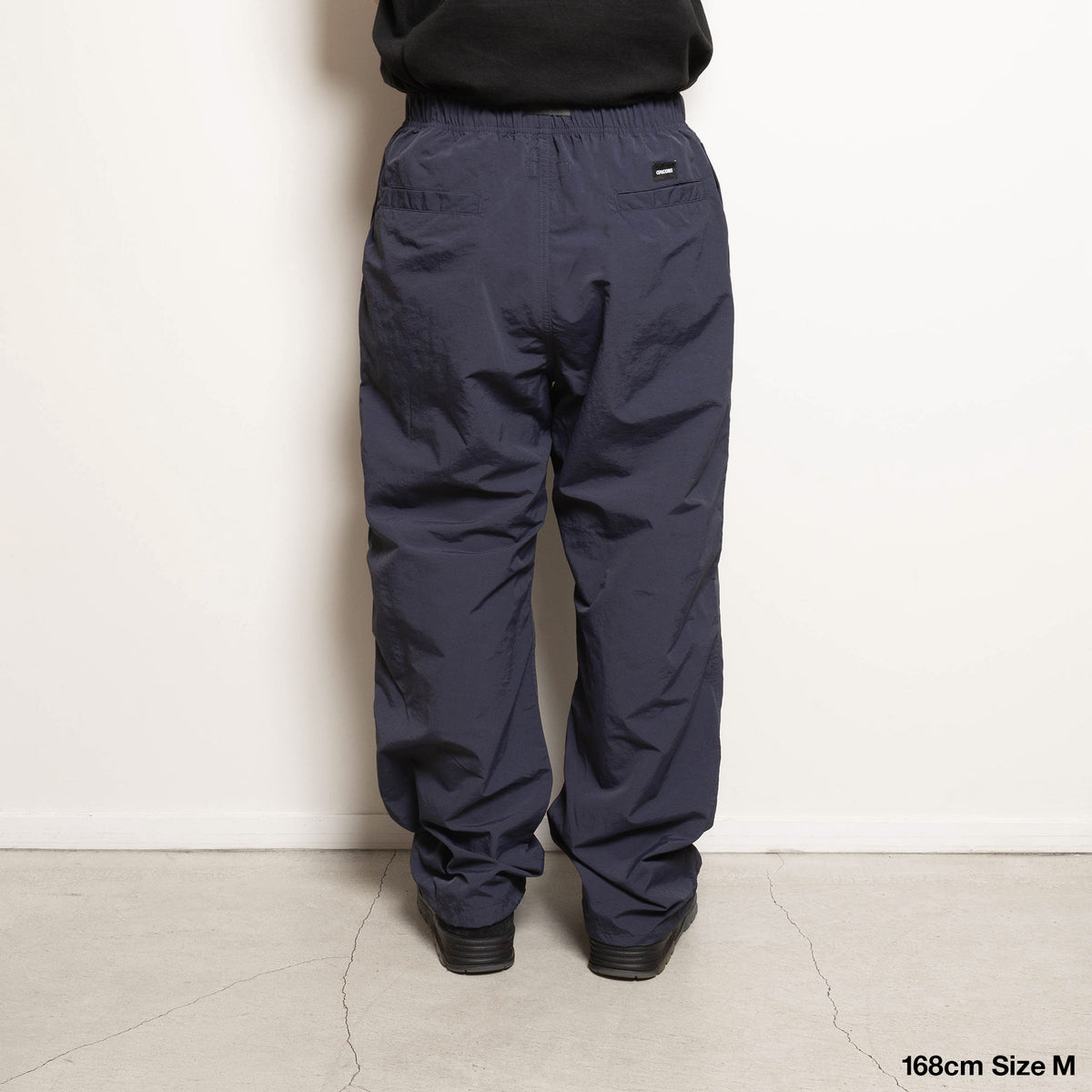 Taslan Nylon Desk Work Pants - Navy