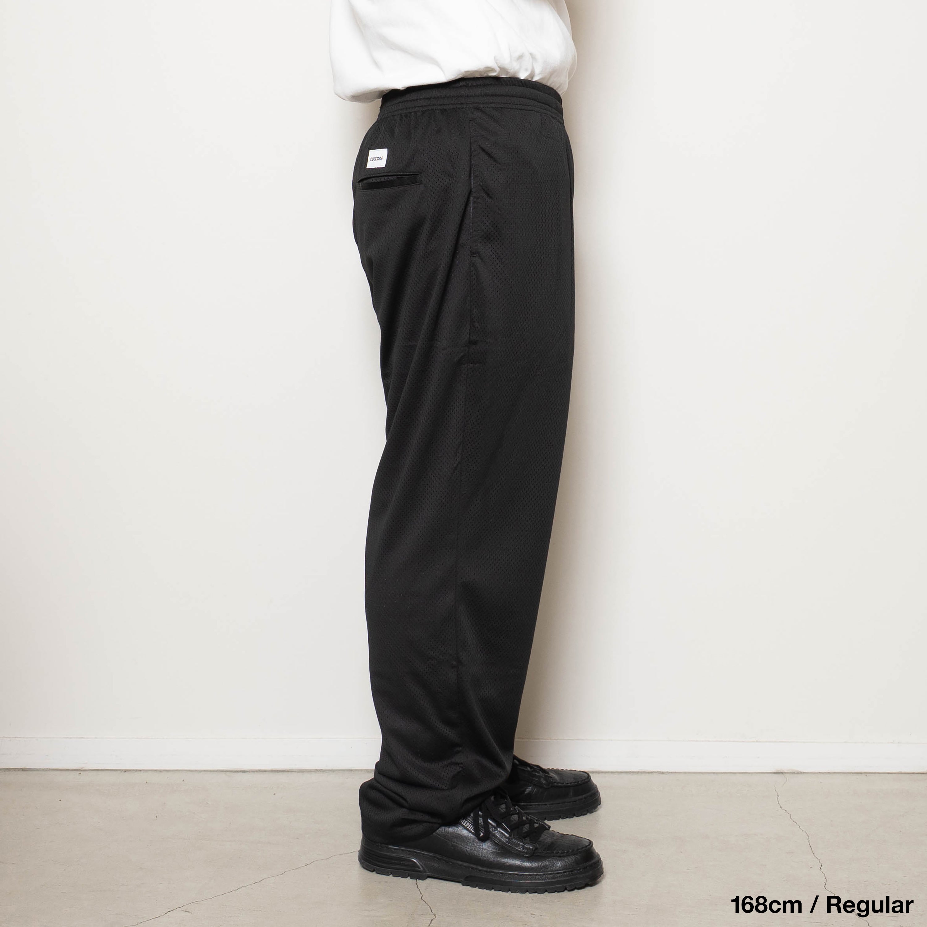 新しいスタイル – Black - Pants Easy Mesh CUP CONE AND パンツ