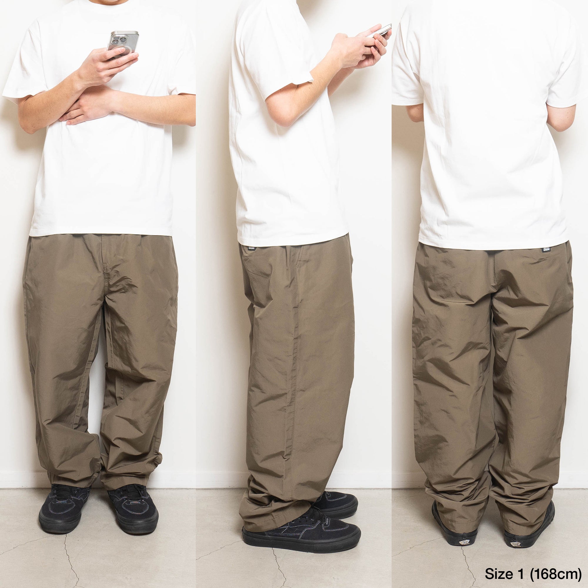 CC Baggy 60/40 Cloth Easy Trousers - Navy – CUP AND CONE