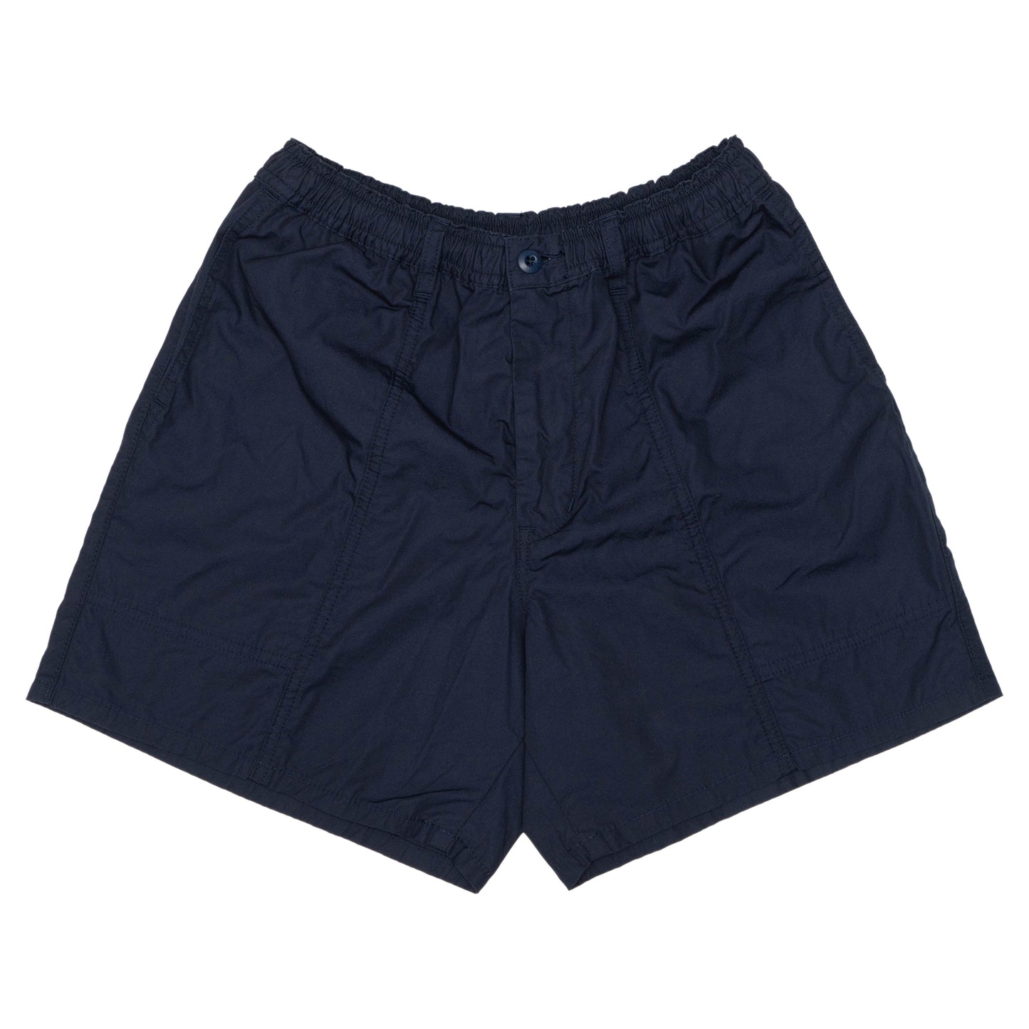 Light Cotton Baggy Shorts - Navy