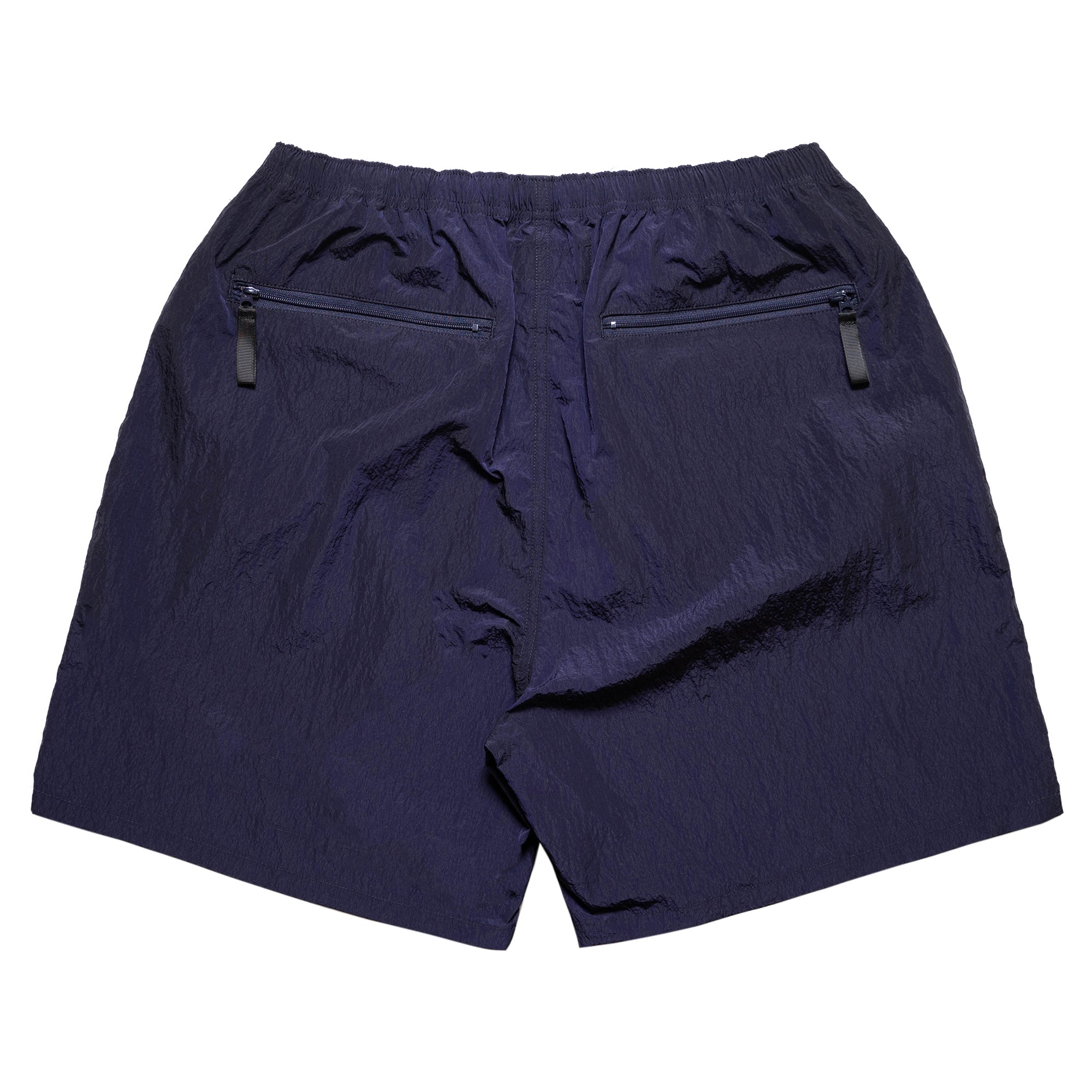 Crispy Nylon Baggy Shorts - Navy