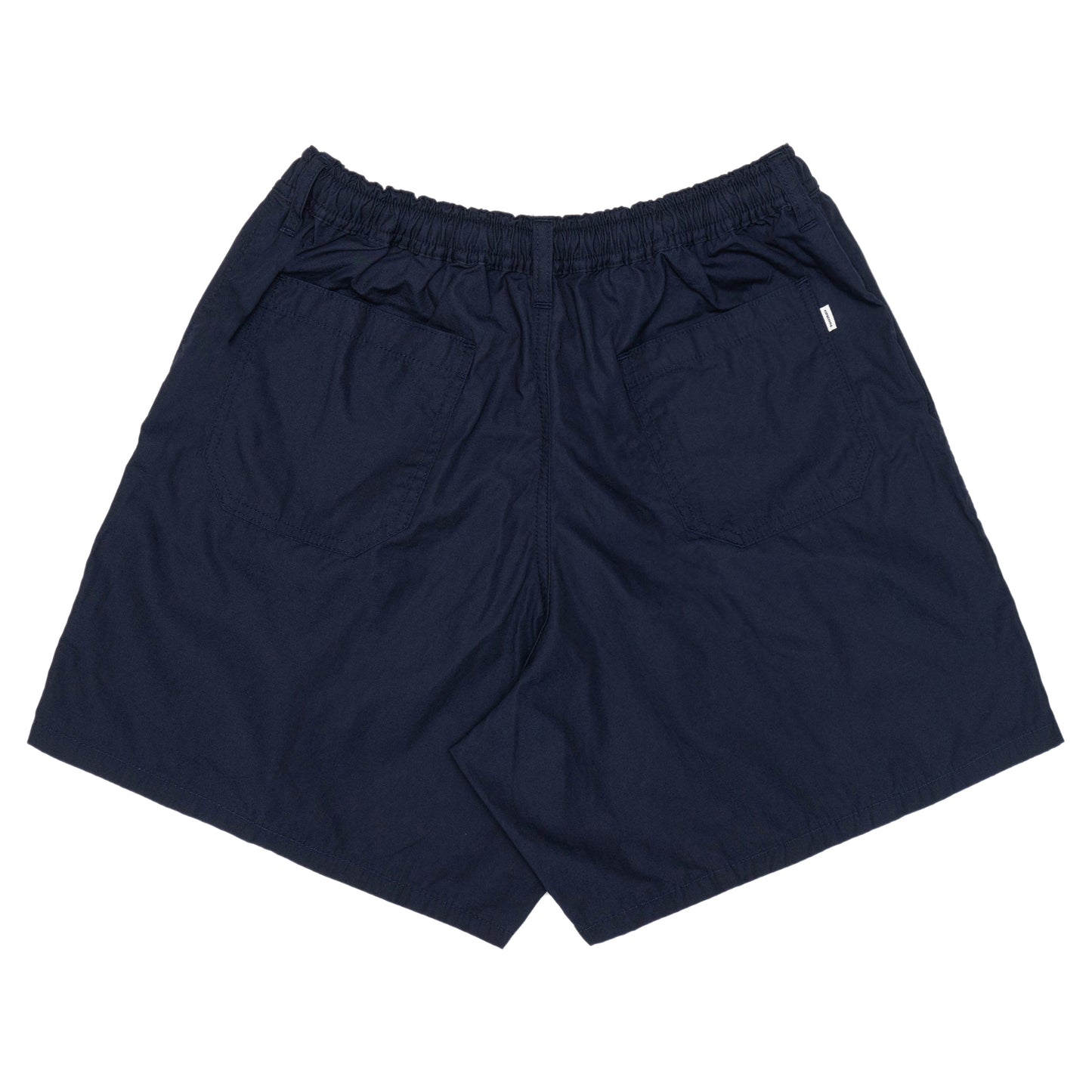 Light Cotton Baggy Shorts - Navy