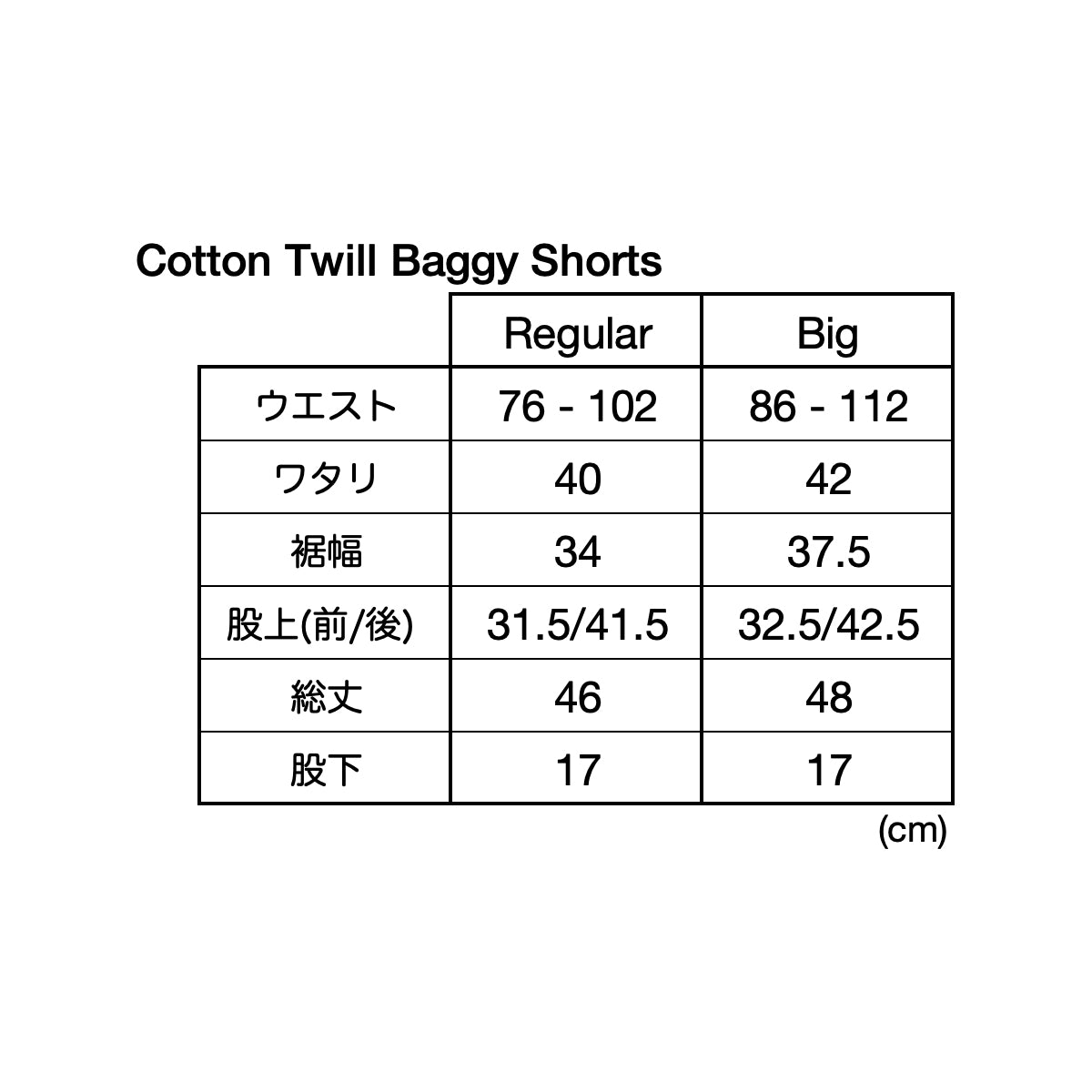Cotton Twill Baggy Shorts - Olive