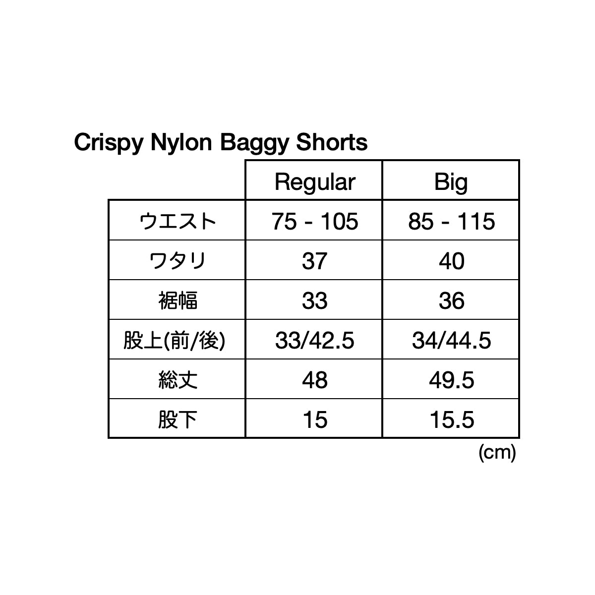 Crispy Nylon Baggy Shorts - Navy