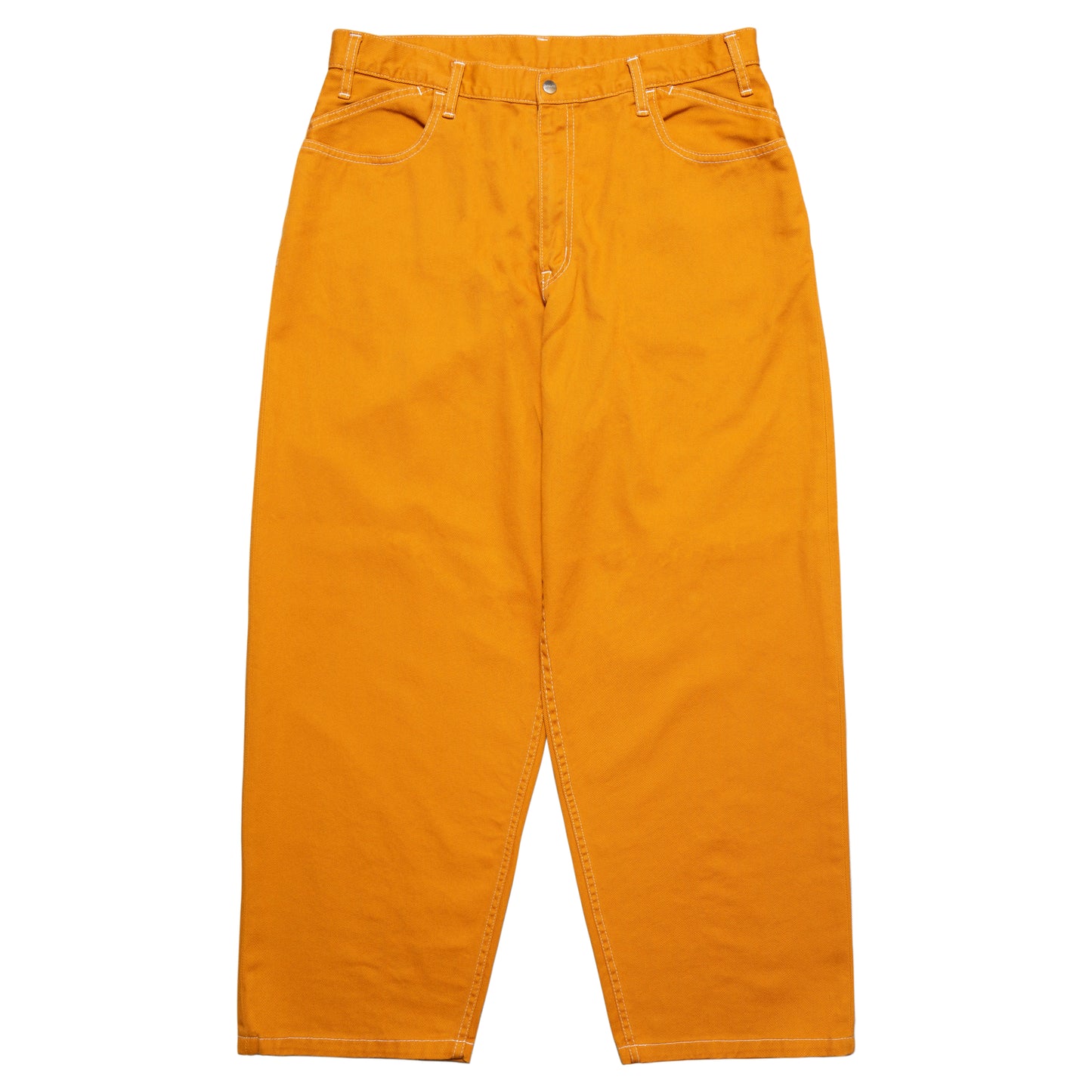 CC Baggy Cotton Drill Jeans - Turmeric