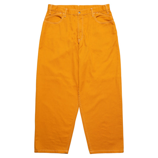 CC Baggy Cotton Drill Jeans - Turmeric