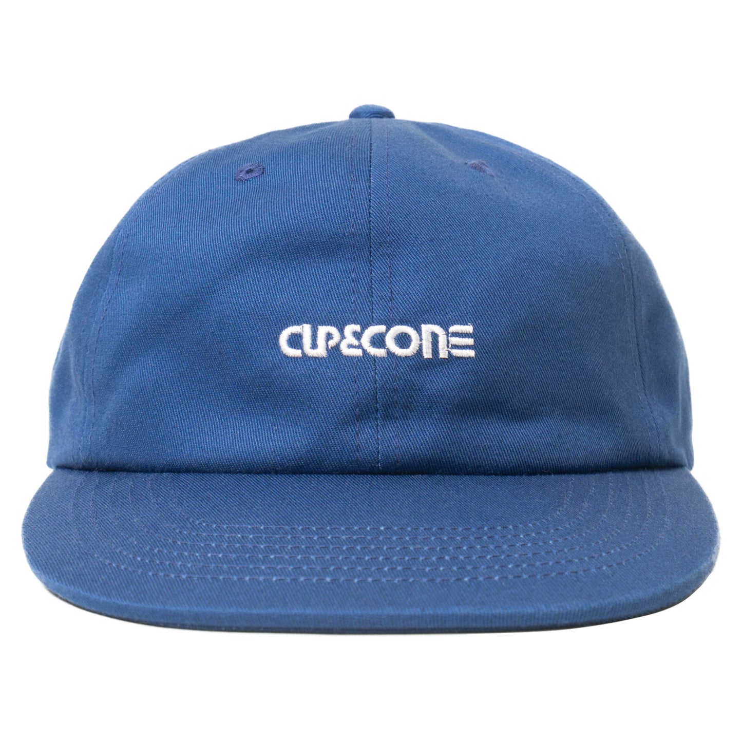 Cotton Twill 6 Panel - Blue