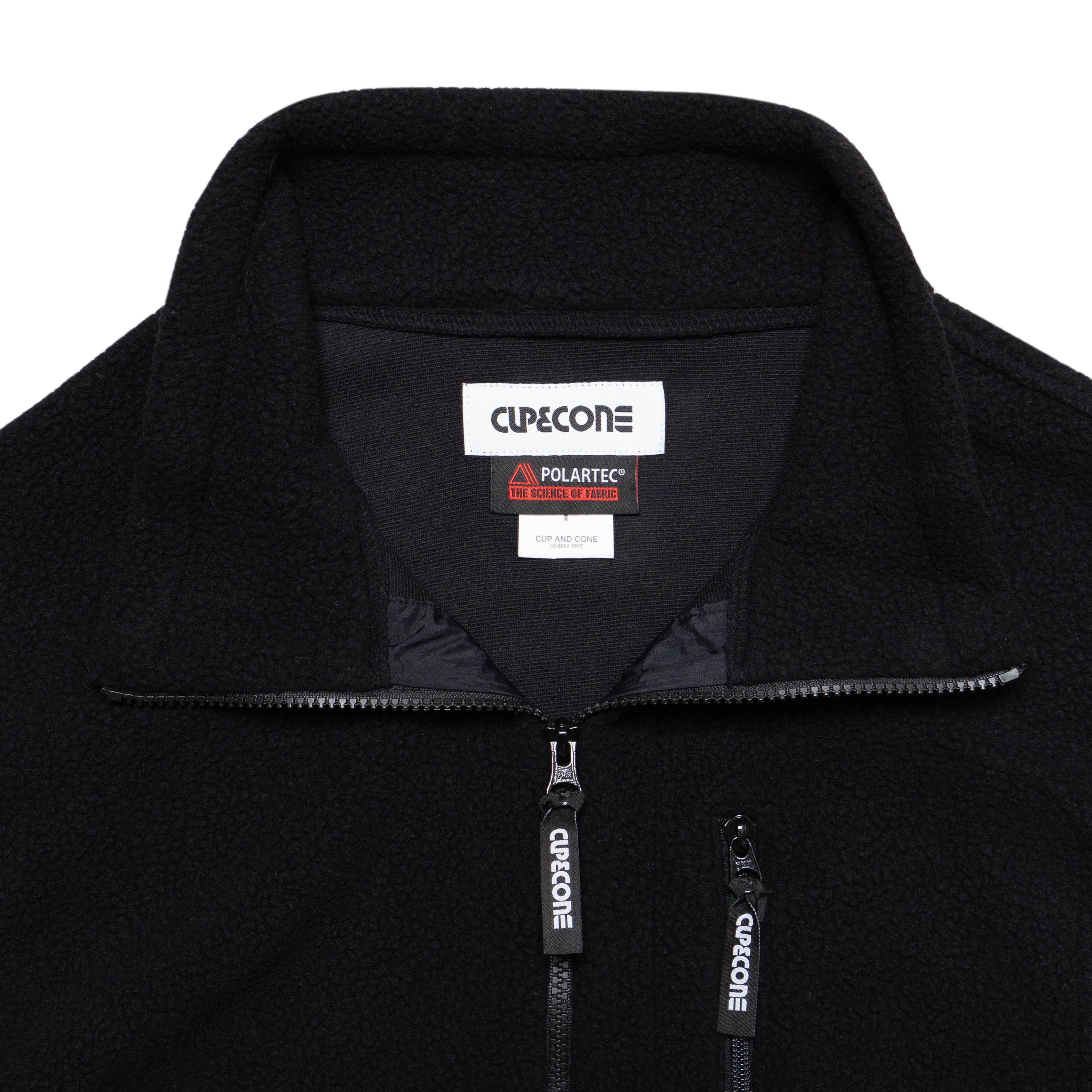 SALE 30% OFF] Fleece Vest - Black – CUP AND CONE