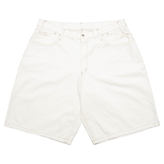 CC Baggy Cotton Canvas Painter Shorts - White