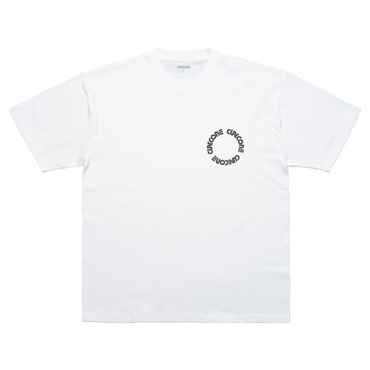 Circle Logo Tee - White