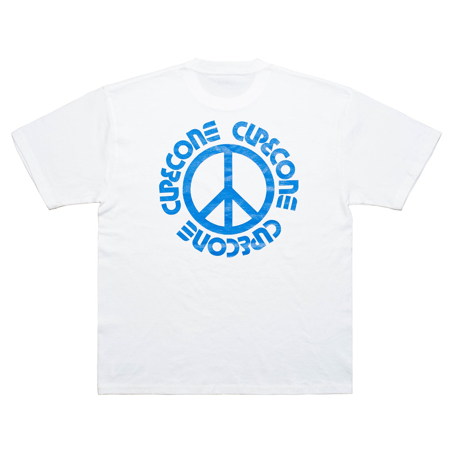 Circle Logo Tee - White/Blue