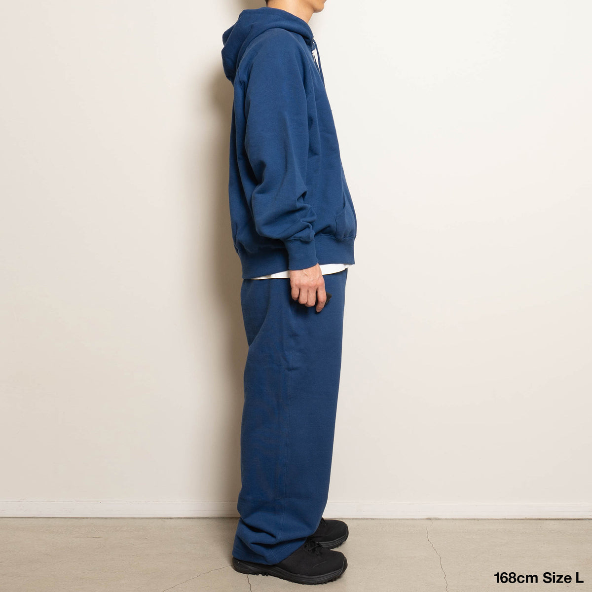 Zip Hoodie - Blue